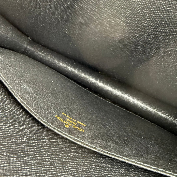 Louis Vuitton Black Epi Pochette Homme Clutch Bag - Lux Central