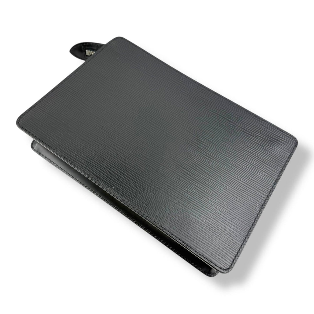 Louis Vuitton Black Epi Pochette Homme Clutch Bag - Lux Central