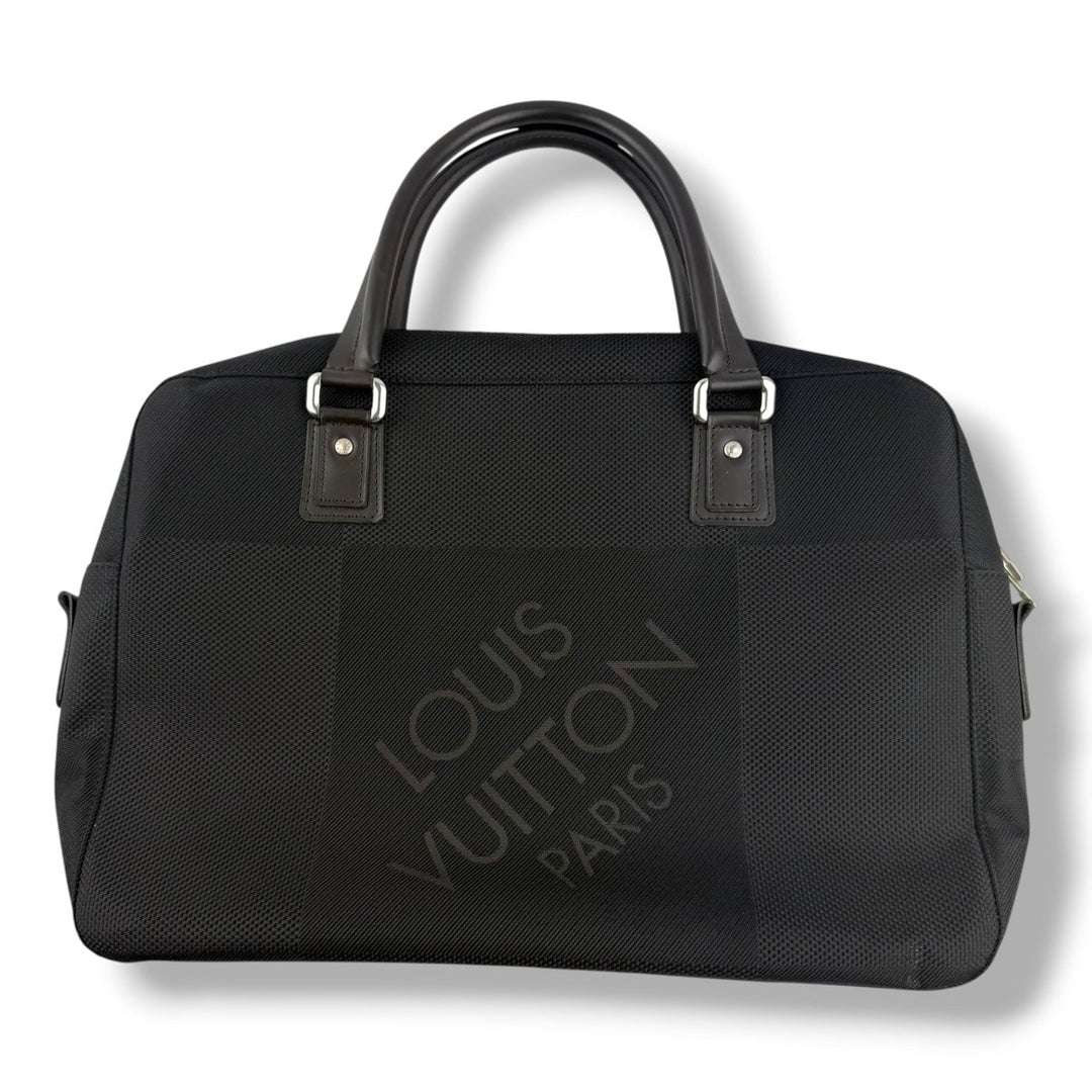 Louis Vuitton Black Geant Yack Damier Handbag - Lux Central