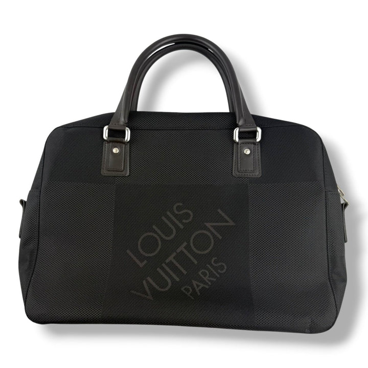 Louis Vuitton Black Geant Yack Damier Handbag - Lux Central