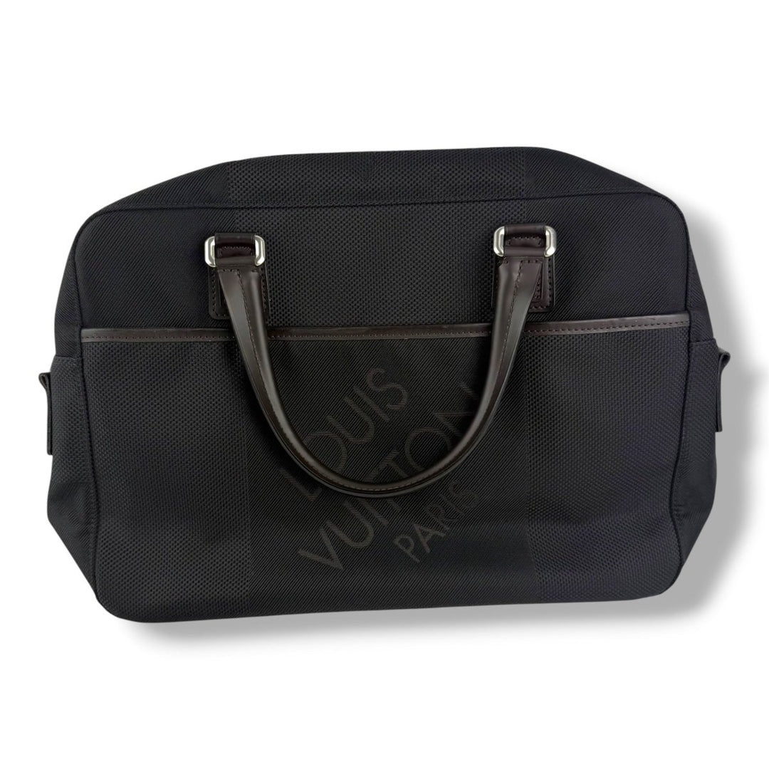 Louis Vuitton Black Geant Yack Damier Handbag - Lux Central