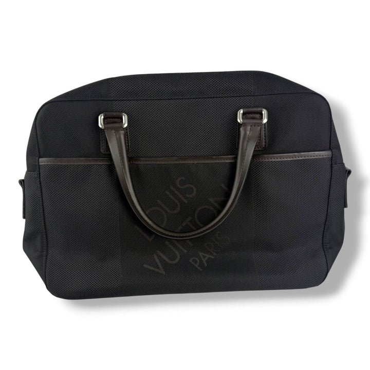 Louis Vuitton Black Geant Yack Damier Handbag - Lux Central