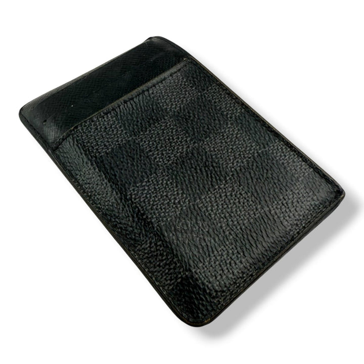 Louis Vuitton Black Graphite Damier Cardholder - Lux Central