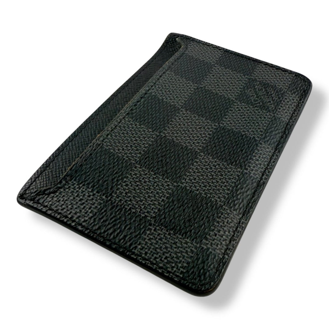 Louis Vuitton Black Graphite Damier Cardholder - Lux Central