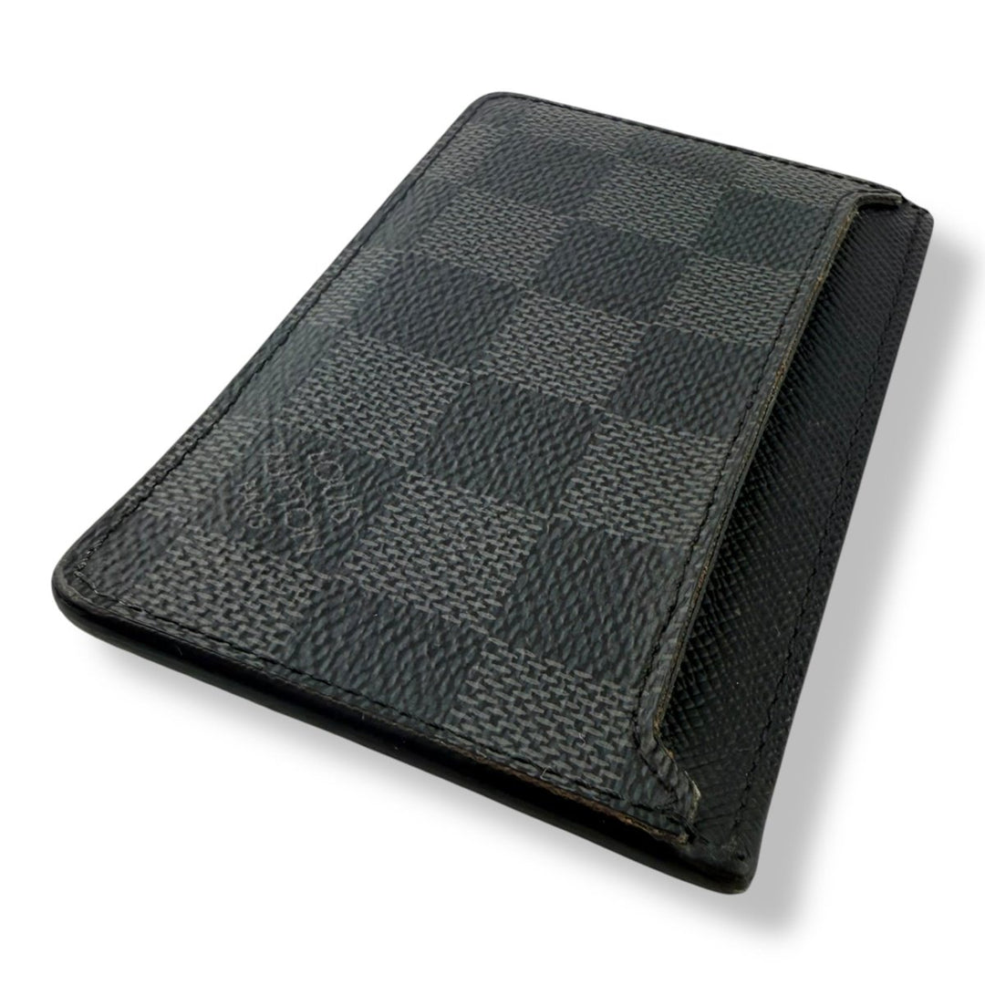Louis Vuitton Black Graphite Damier Cardholder - Lux Central