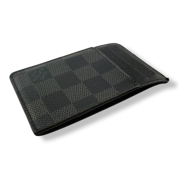 Louis Vuitton Black Graphite Damier Cardholder - Lux Central
