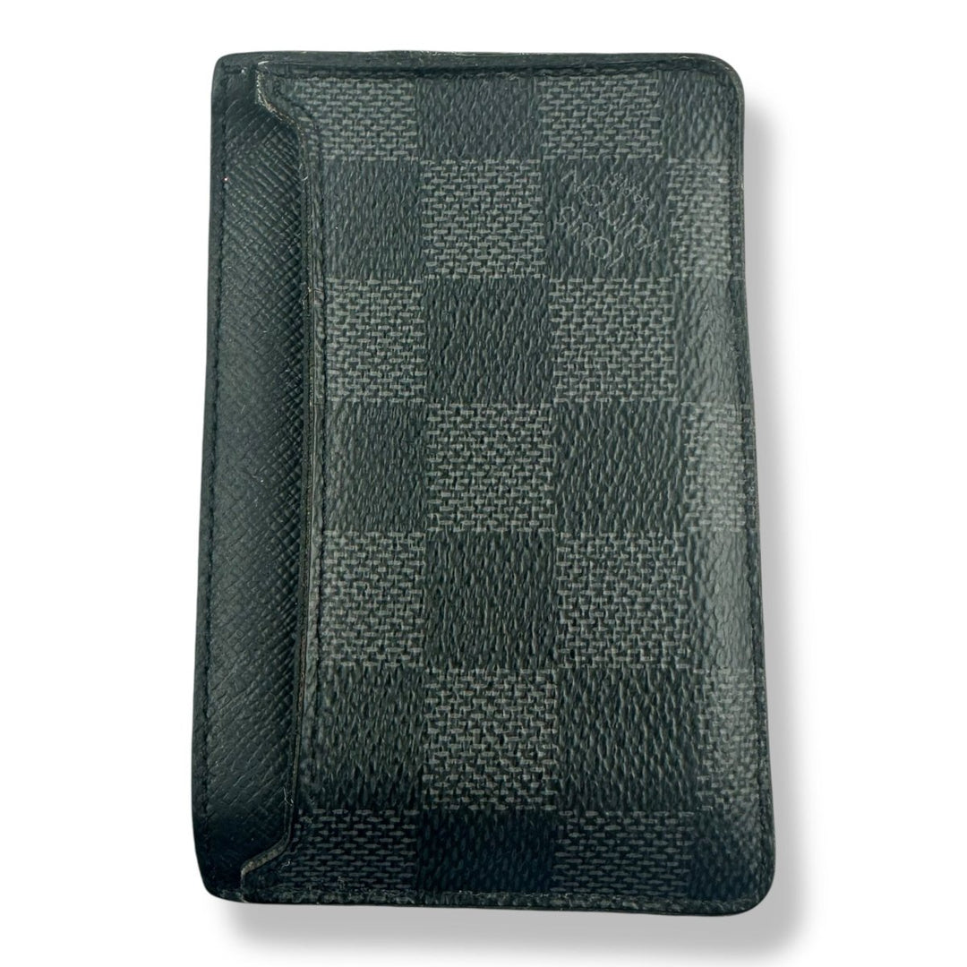 Louis Vuitton Black Graphite Damier Cardholder - Lux Central