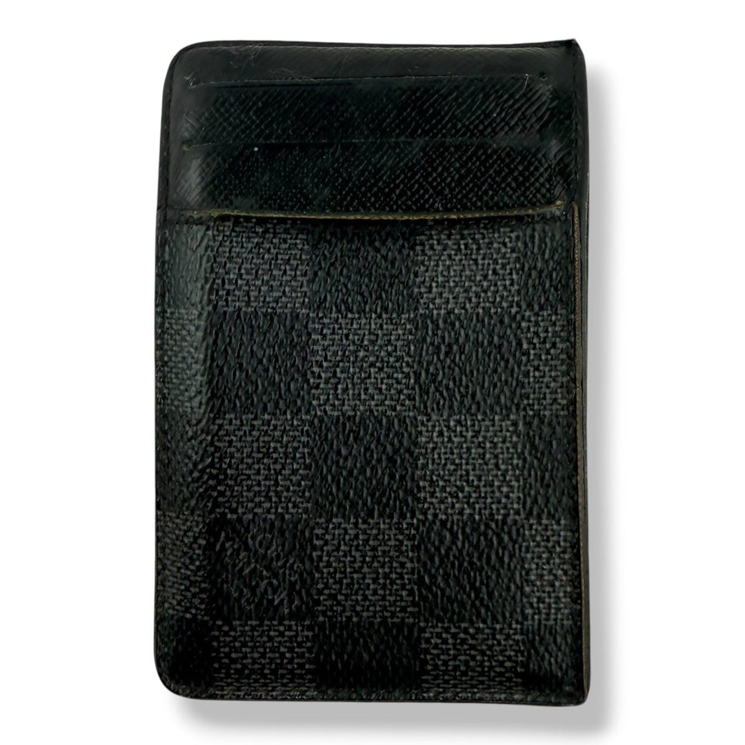 Louis Vuitton Black Graphite Damier Cardholder - Lux Central