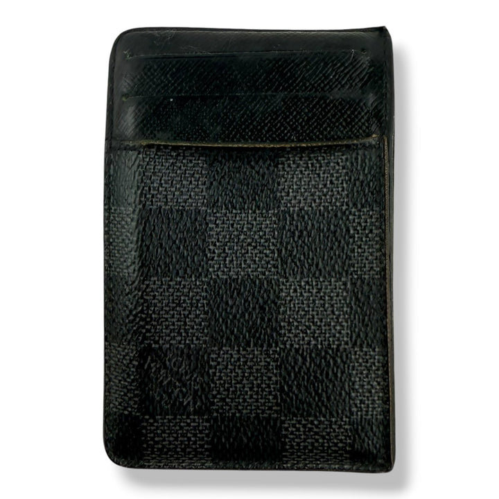 Louis Vuitton Black Graphite Damier Cardholder - Lux Central