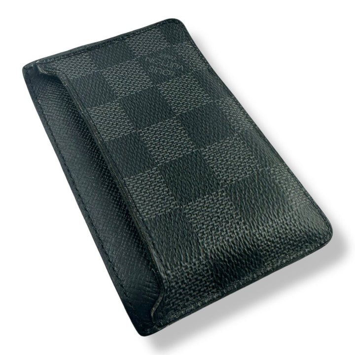 Louis Vuitton Black Graphite Damier Cardholder - Lux Central