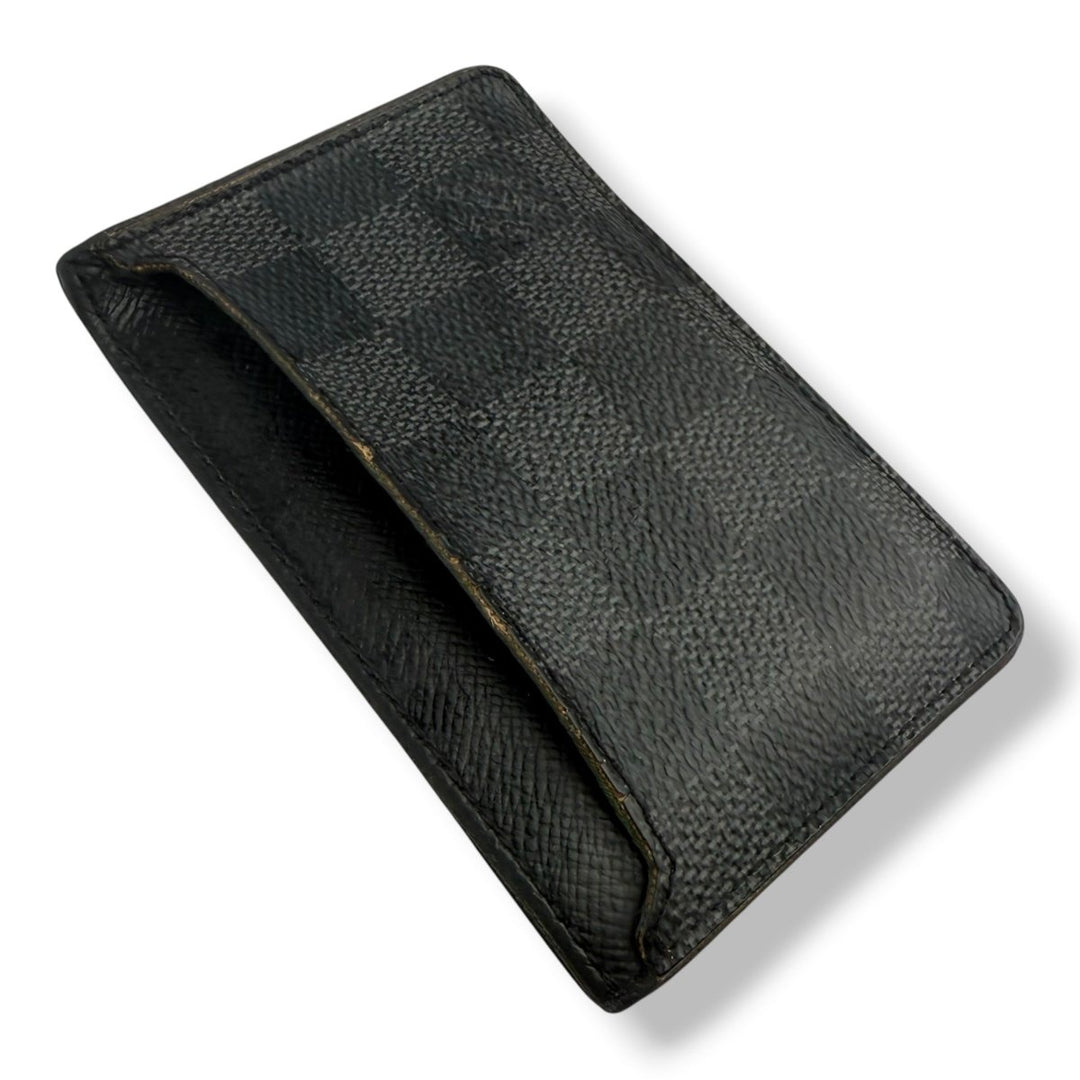 Louis Vuitton Black Graphite Damier Cardholder - Lux Central