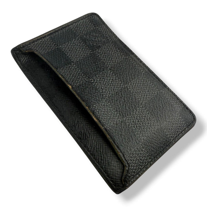 Louis Vuitton Black Graphite Damier Cardholder - Lux Central