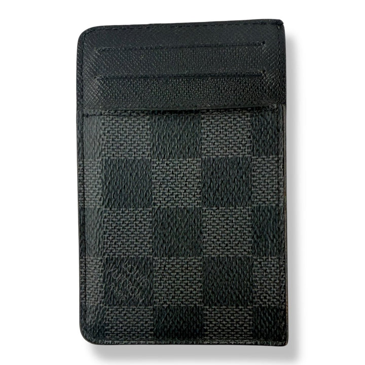 Louis Vuitton Black Graphite Damier Cardholder - Lux Central