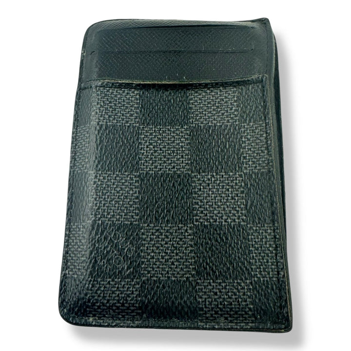 Louis Vuitton Black Graphite Damier Cardholder - Lux Central