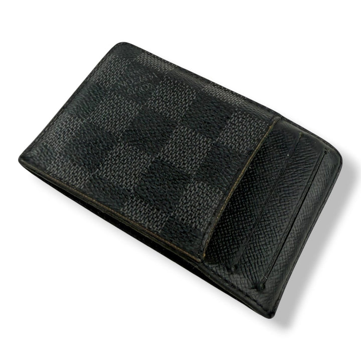 Louis Vuitton Black Graphite Damier Cardholder - Lux Central