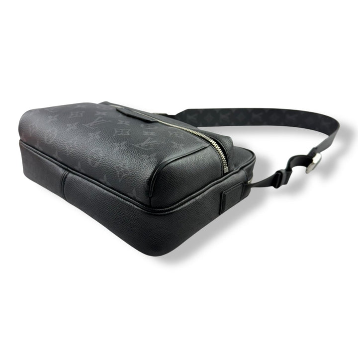 Louis Vuitton Black Monogram Outdoor Messenger Bag - Lux Central
