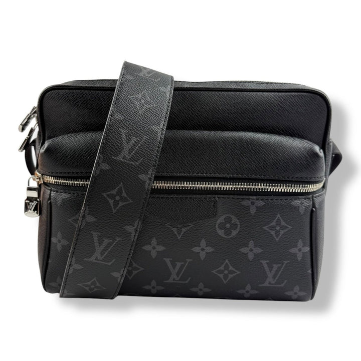 Louis Vuitton Black Monogram Outdoor Messenger Bag - Lux Central