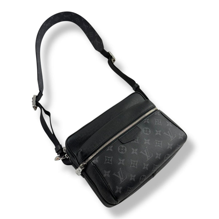Louis Vuitton Black Monogram Outdoor Messenger Bag - Lux Central