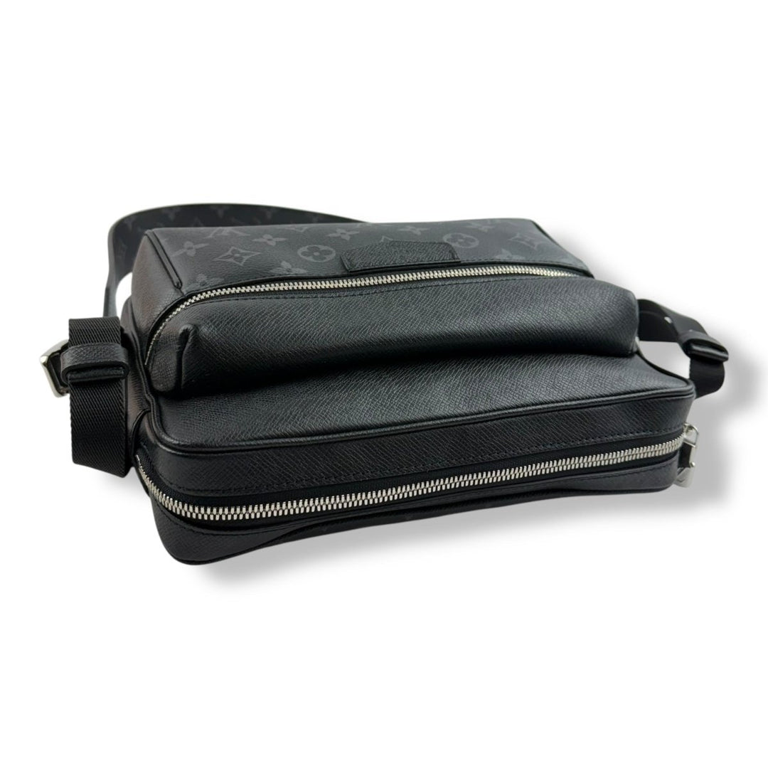 Louis Vuitton Black Monogram Outdoor Messenger Bag - Lux Central