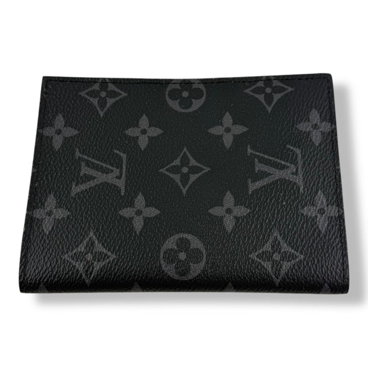 Louis Vuitton Black Monogram Passport Holder - Lux Central