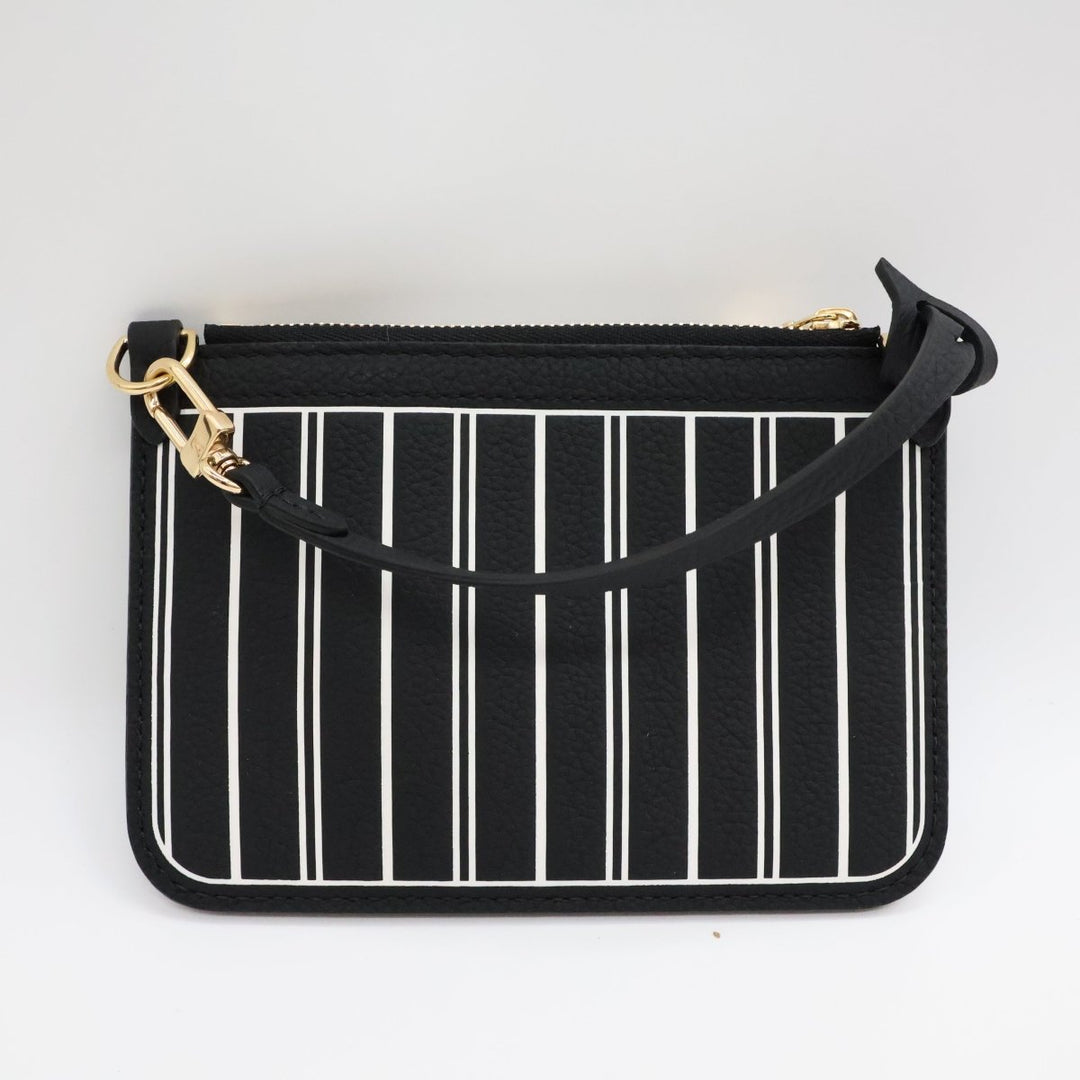 Louis Vuitton Black Neverfull Inside Out Clutch Pouch - Lux Central