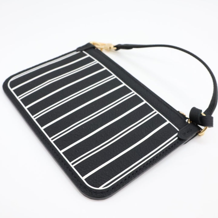 Louis Vuitton Black Neverfull Inside Out Clutch Pouch - Lux Central