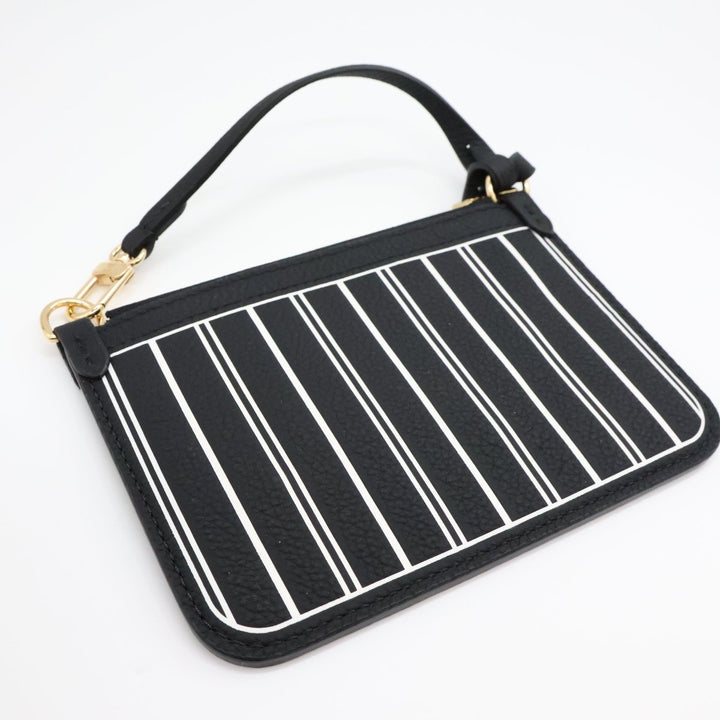 Louis Vuitton Black Neverfull Inside Out Clutch Pouch - Lux Central