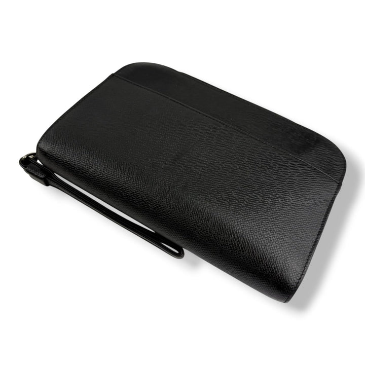 Louis Vuitton Black Taiga Orsay Clutch Bag - Lux Central