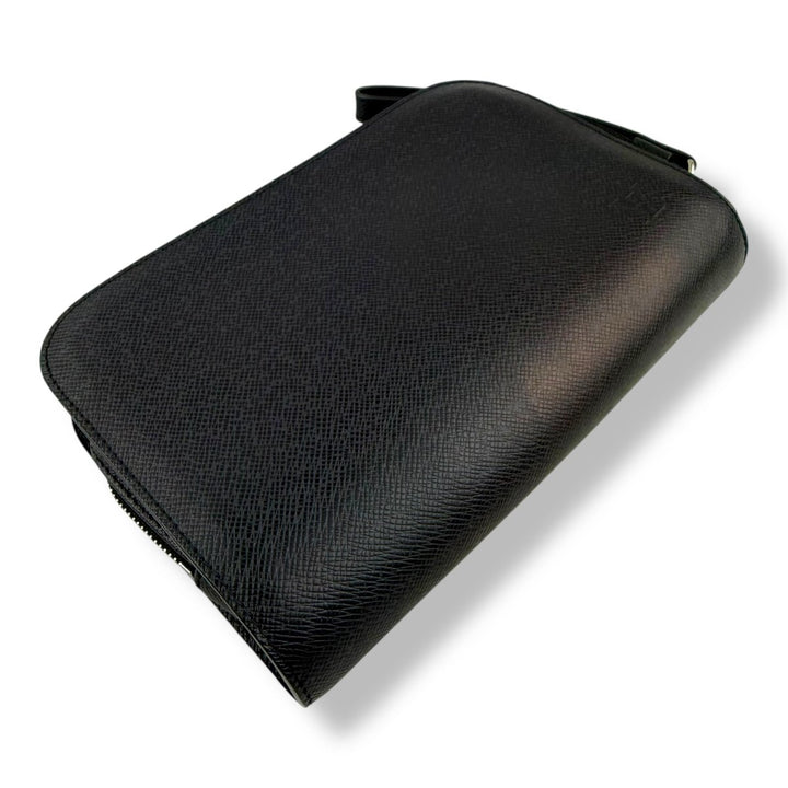 Louis Vuitton Black Taiga Orsay Clutch Bag - Lux Central