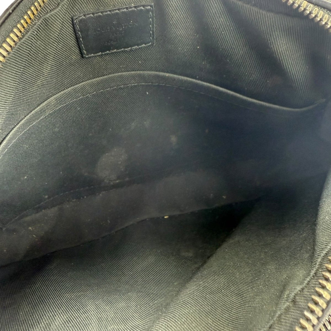 Louis Vuitton Black/Grey Monogram Eclipse Trio Messenger Bag - Lux Central