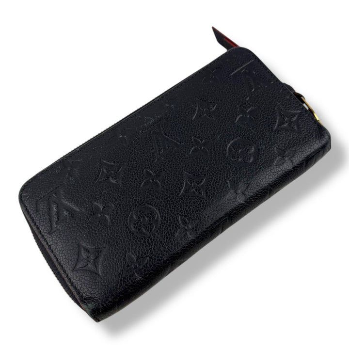 Louis Vuitton Blue Empreinte Leather Zippy Long Wallet - Lux Central