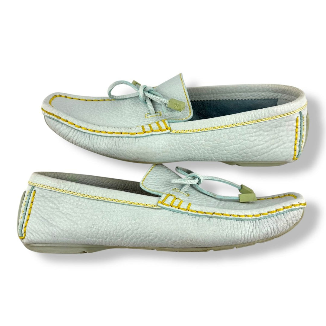 Louis Vuitton Blue Flat Loafers UK 6.5 / EU 39.5 - Lux Central