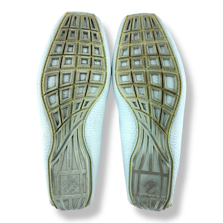 Louis Vuitton Blue Flat Loafers UK 6.5 / EU 39.5 - Lux Central