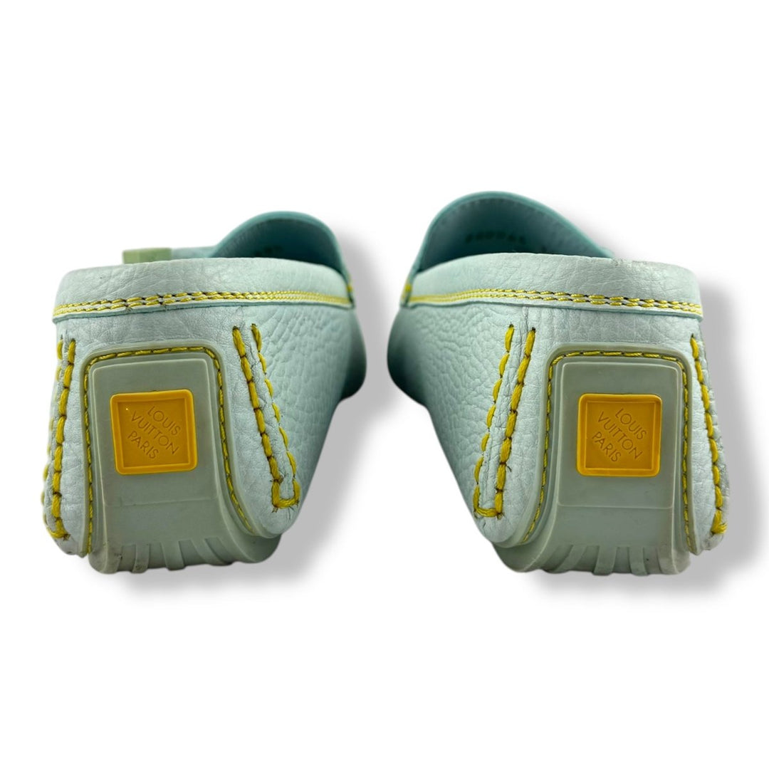 Louis Vuitton Blue Flat Loafers UK 6.5 / EU 39.5 - Lux Central