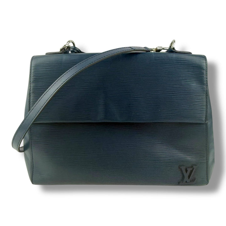 Louis Vuitton Blueberry Epi Leather Top Handle Cluny Handbag - Lux Central