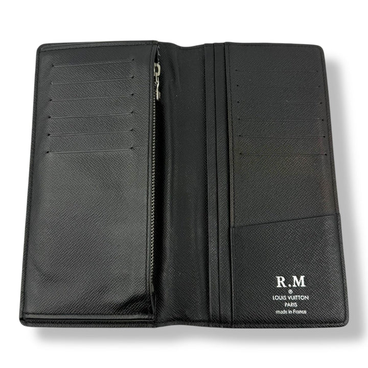 Louis Vuitton Brazza Black Damier Graphite Leather Wallet - Lux Central