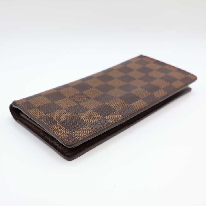 Louis Vuitton Brazza Long Bifold Brown Damier Wallet - Lux Central