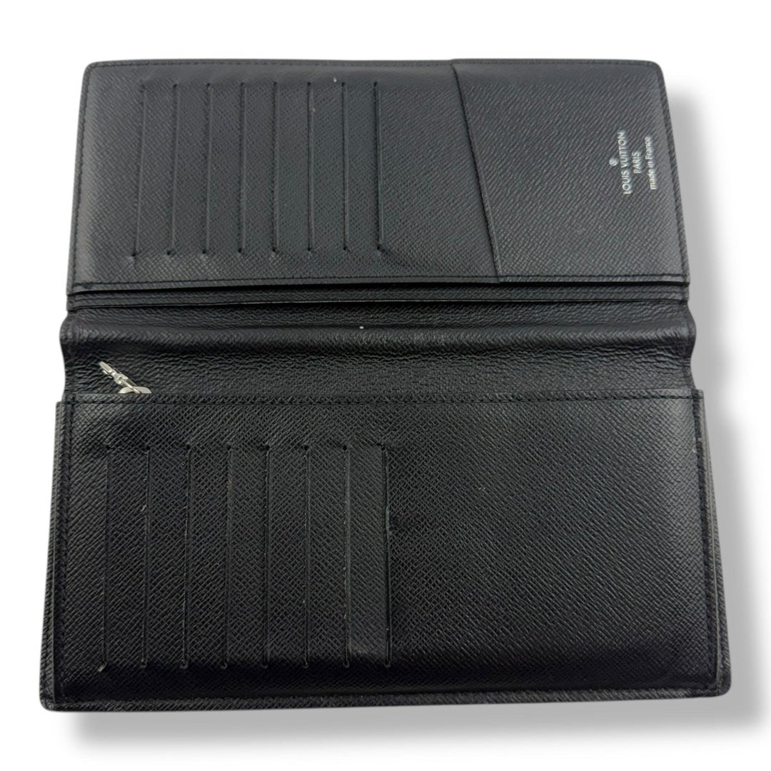 Louis Vuitton Brazza Long Bifold Damier Graphite Wallet - Lux Central