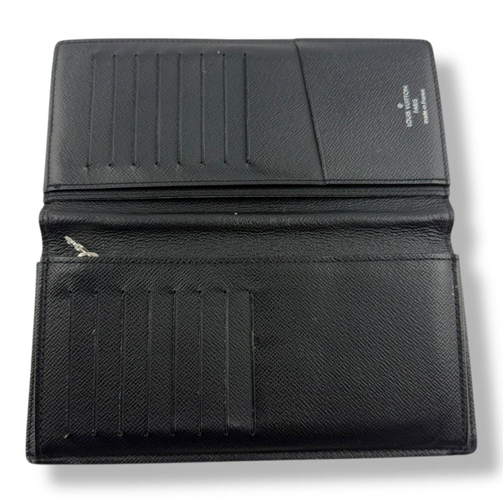 Louis Vuitton Brazza Long Bifold Damier Graphite Wallet - Lux Central