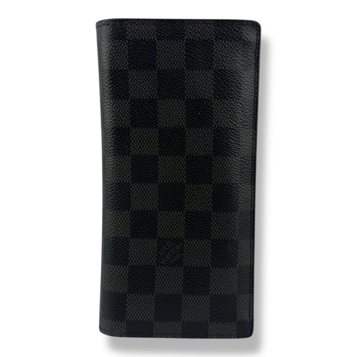 Louis Vuitton Brazza Long Bifold Damier Graphite Wallet - Lux Central