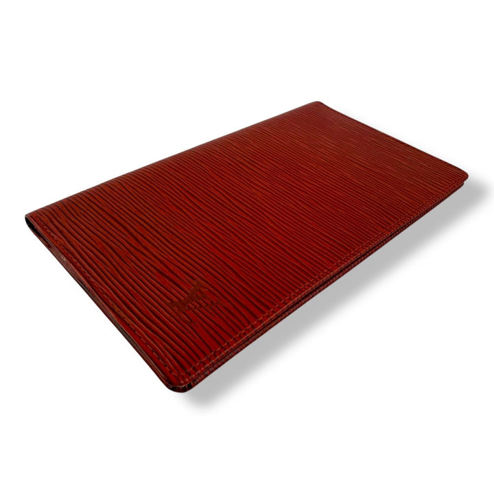 Louis Vuitton Brazza Red Epi Leather Wallet - Lux Central