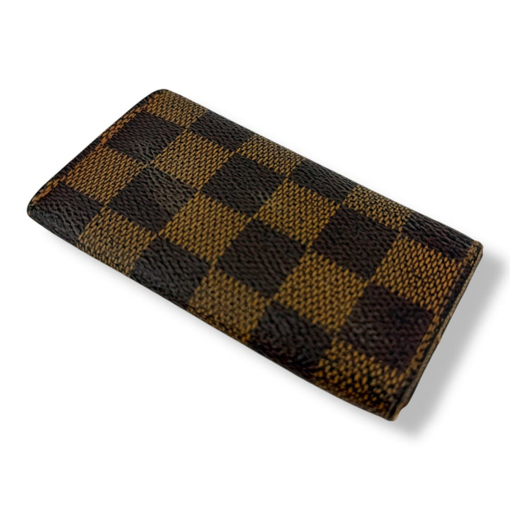 Louis Vuitton Brown Damier 4 Key Holder Purse - Lux Central