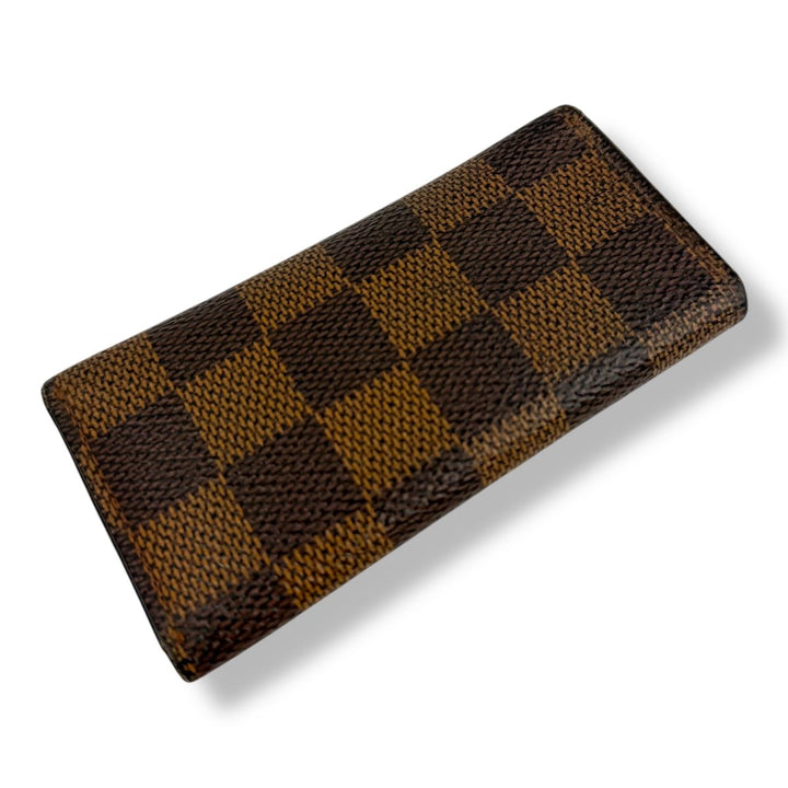 Louis Vuitton Brown Damier 4 Key Holder Purse - Lux Central