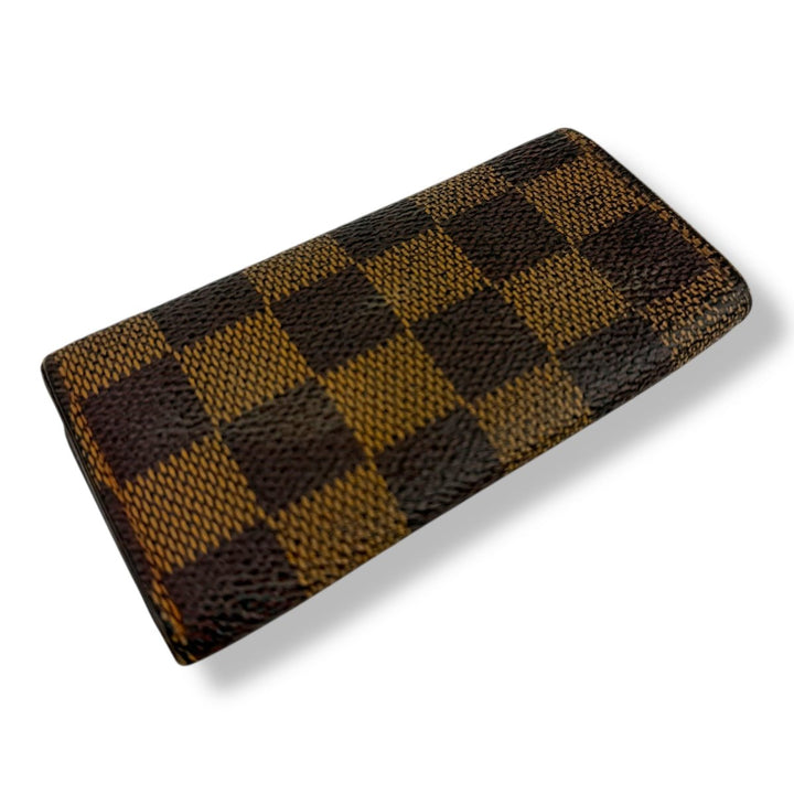 Louis Vuitton Brown Damier 4 Key Holder Purse - Lux Central