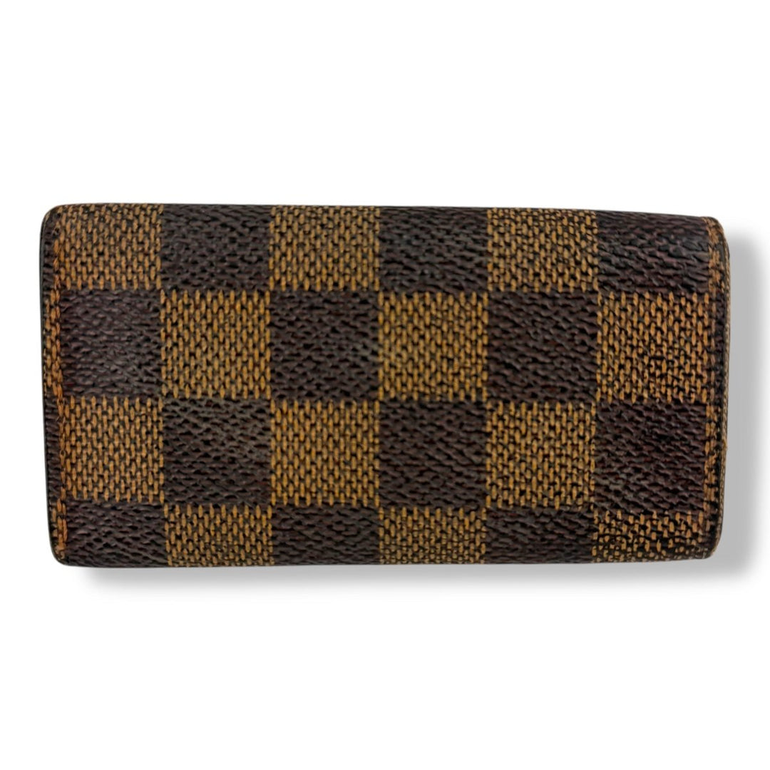 Louis Vuitton Brown Damier 4 Key Holder Purse - Lux Central