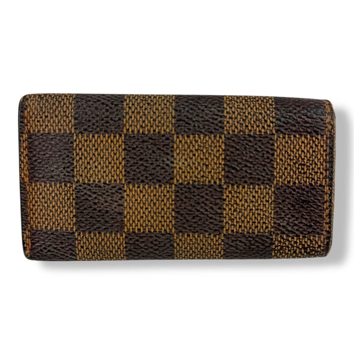 Louis Vuitton Brown Damier 4 Key Holder Purse - Lux Central
