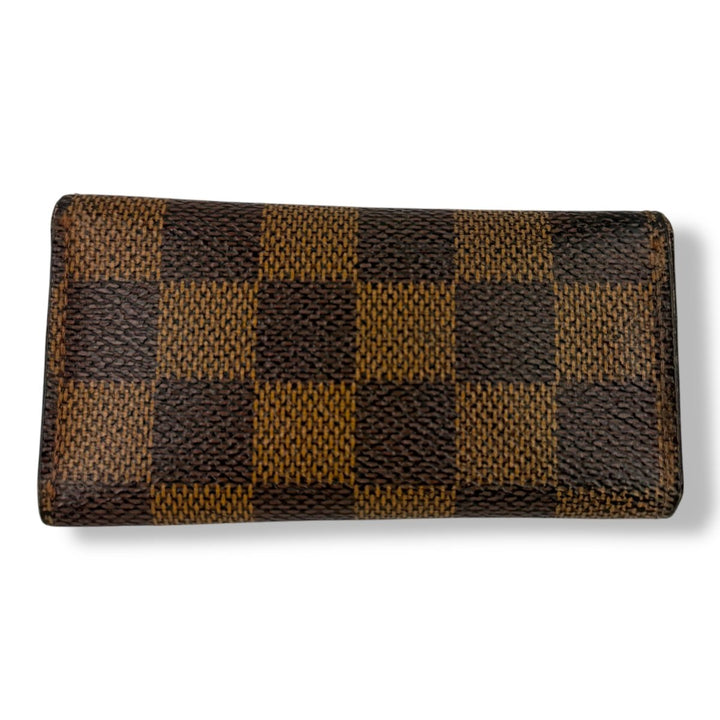 Louis Vuitton Brown Damier 4 Key Holder Purse - Lux Central