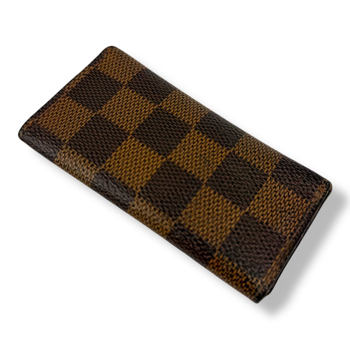 Louis Vuitton Brown Damier 4 Key Holder Purse - Lux Central