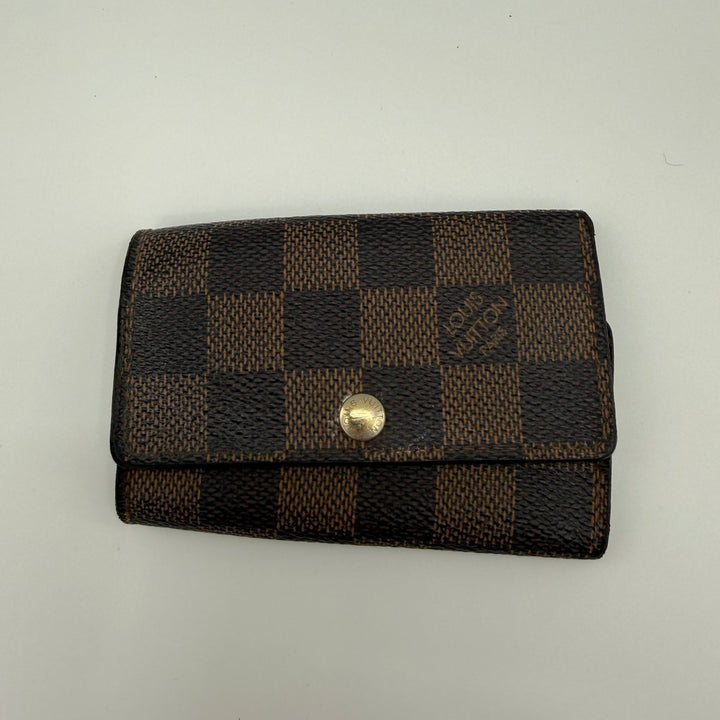 Louis Vuitton Brown Damier 6 Key Holder Purse - Lux Central