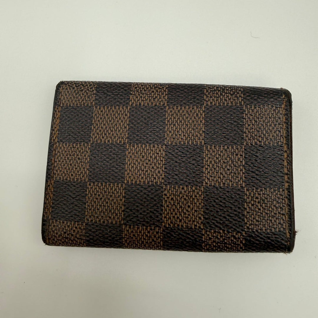 Louis Vuitton Brown Damier 6 Key Holder Purse - Lux Central